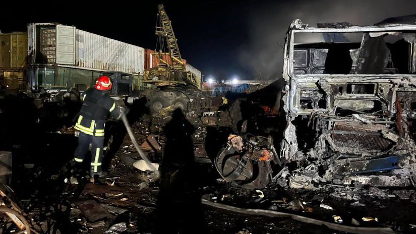 Odesa po ruskom útoku 23. februára 2026