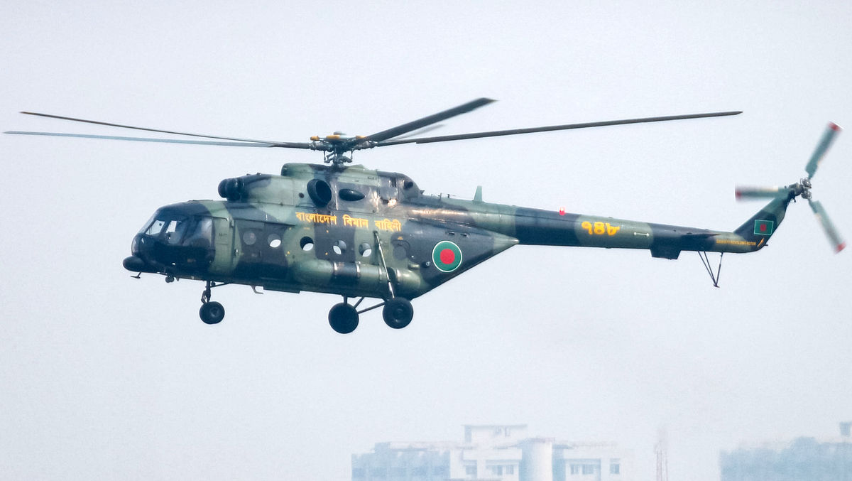 Ruský vrtuľník Mil Mi-17.