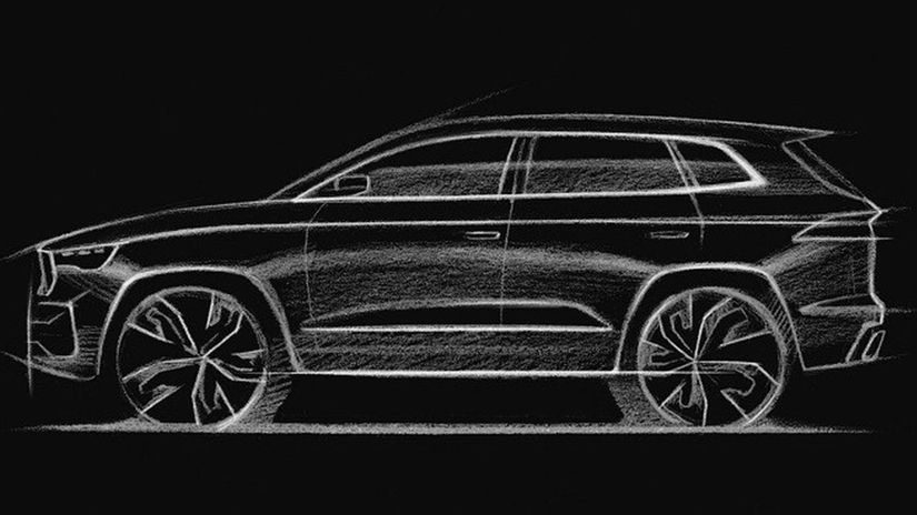 Toto je prvá skica novej Volgy. Pôjde...