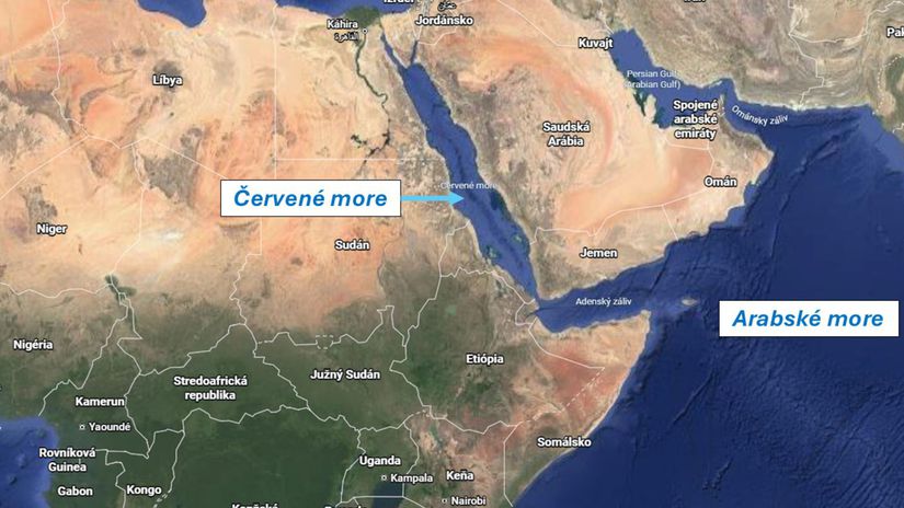 Červené a Arabské more