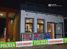 lúpež, benzínka, podbrezová