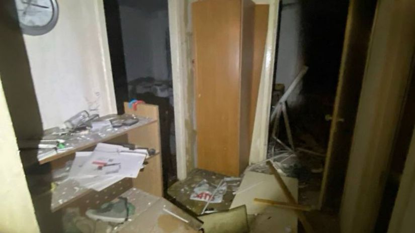 Záporožská oblasť po ruskom útoku 26. februára...