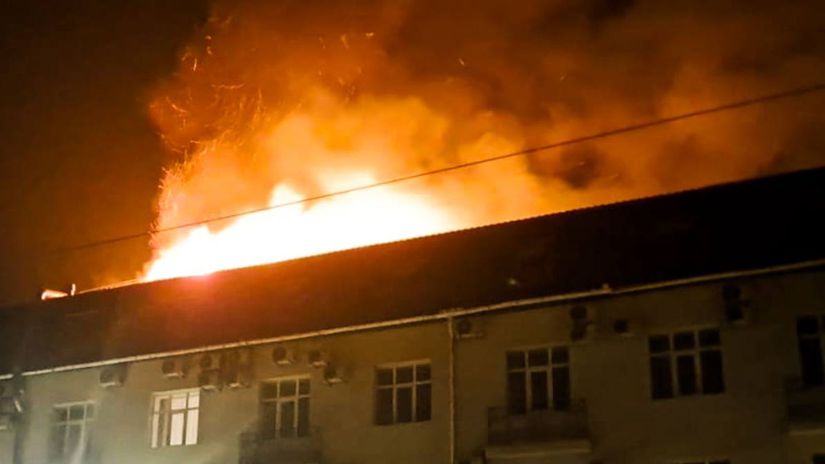 Ukrajinské mesto Sumy po ruskom útoku 27....