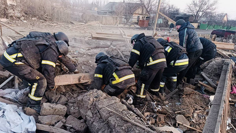 Dnipropetrovská oblasť po ruskom útoku 2. marca...