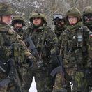 Príslušníci Armády Českej republiky počas...