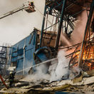 Ruský útok na Ukrajinu - z archívu DSNS