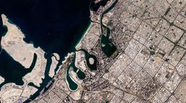 Satelitná snímka poskytnutá spoločnosťou Planet...