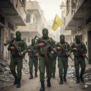 Príslušníci Hizballáhu - obrázok vytvorený AI