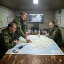 Ruskí vojenskí plánovači - obrázok vytvorený AI