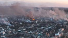 Bachmut počas bojov v roku 2023