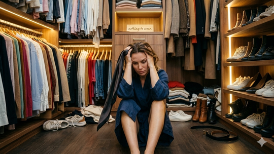 10. Fenomén „nemám si čo obliecť“
Skriňa...