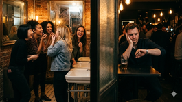 9. Kolektívne návštevy toaliet
Pre muža je...