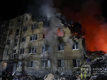 Charkov po ruskom útoku 7. marca 2026