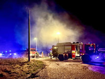 požiar trnovec hasiči