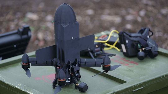 Záchytný dron General Cherry. 