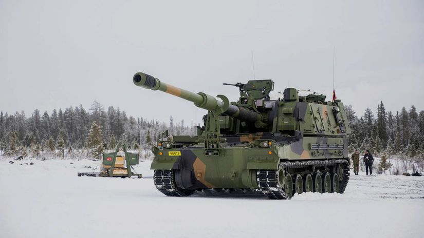 Nórska samohybná húfnica K-9