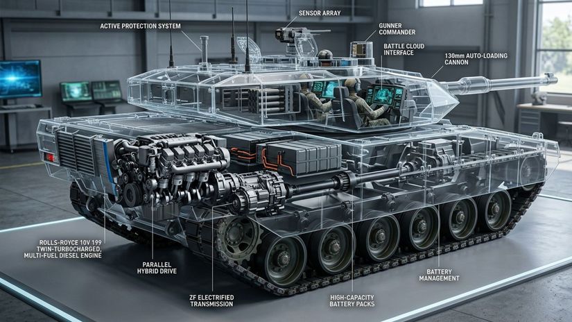 Francúzsko-nemecký Main Ground Combat System -...