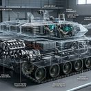 Francúzsko-nemecký Main Ground Combat System - obrázok vytvorený AI