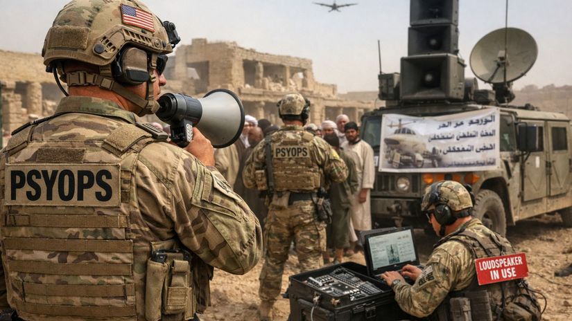 US PSYOPS unit - obrázok vytvorený AI