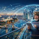 Budúcnosť ruského internetu - obrázok vytvorený AI