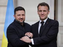 Volodymyr Zelenskyj, Emmanuel Macron, Francúzsko, Ukrajina
