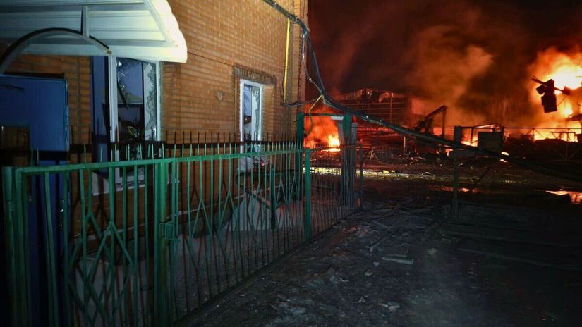 Kyjev po ruskom útoku 14. marca 2026