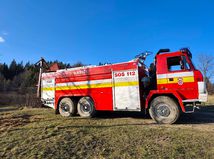 požiar, les, Vysoká nad Kysucou, Veľké Rovné