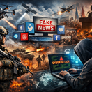 Hybridná vojna - obrázok vytvorený AI