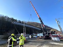 preprava, nosník, most, Banská Bystrica