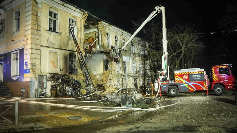 Historický dom v Odese po ruskom útoku 19....