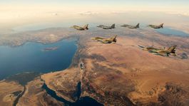 Izraelské stíhačky letia domov - obrázok...