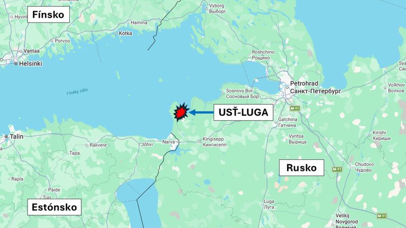 Usť-Luga, Rusko
