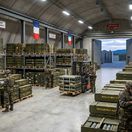 Muničný sklad francúzskej armády - obrázok vytvorený AI