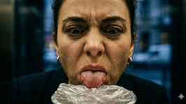 9. Olizovanie viečka od jogurtu (a iných...