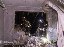 Ruský útok na deväťposchodový obytný dom v Charkove 27. marca 2026