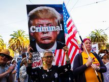 Donald Trump, protest