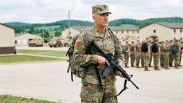 Master sergeant v US Army - obrázok vytvorený AI