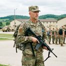 Master sergeant v US Army - obrázok vytvorený AI