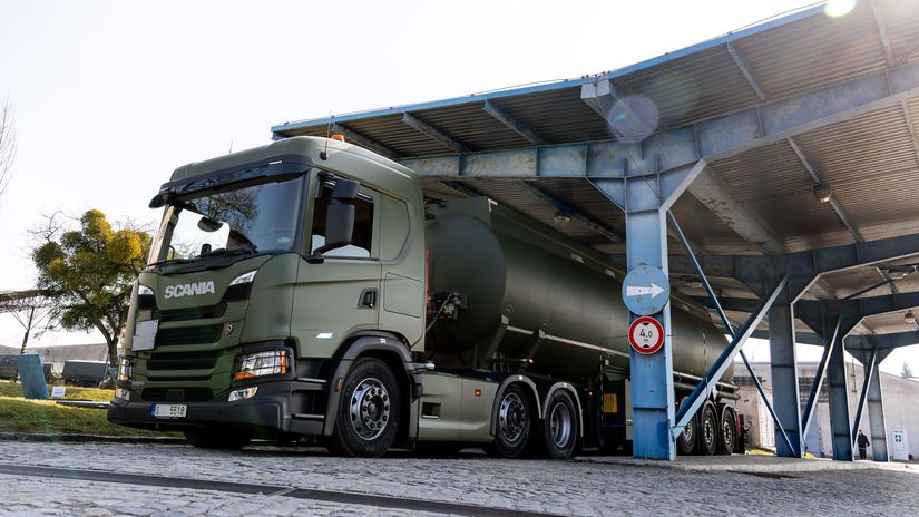 Scania pre Armádu Českej republiky