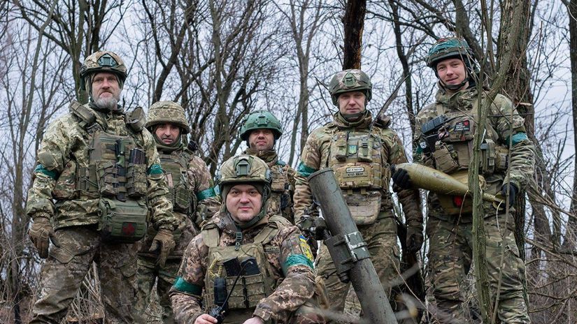 Ukrajinské mínometné družstvo