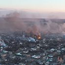 Bachmut počas bojov v roku 2023      