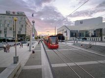 električka SND bratislava