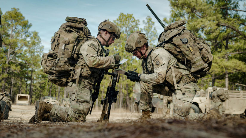 Výcvik 82. výsadkovej divízie, ktorej časť...