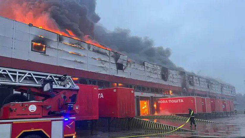 Nová pošta v Lucku po ruskom útoku 1. apríla 2026