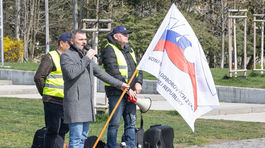 Protestné zhromaždenie Federácie strojvodcov SR