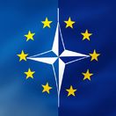 vlajka NATO-EÚ - obrázok vytvorený AI