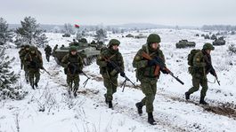 Cvičenie bieloruských vojakov - obrázok...