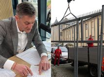 Kolaz plot na Satinskeho ul. zdroj Milan Michalek a MC Stare Mesto