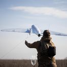 Štart ukrajinského dronu