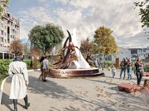 súsošie, Park olympijských víťazov, vizualizácia, Liptovský Mikuláš